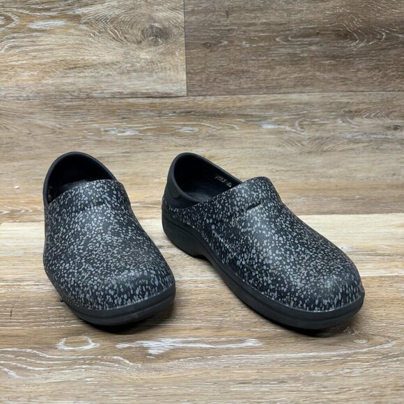 Crocs Neria Pro II Gray Dots Clog Women's Size 8 - Picture 6 of 6